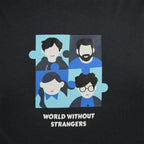 Men's Cotton Jersey Crewneck Short Sleeve Slim Fit Wws Print Tee S - Shop Giordano
