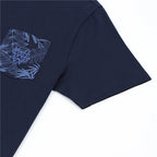 Giordano Men's Cotton Jersey Crewneck Short Sleeve Slim Fit Wws Print Tee - Premium Print Tee