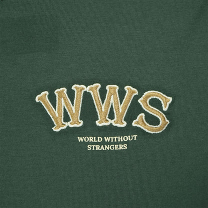 Men's Cotton Jersey Crewneck Short Sleeve Slim Fit Wws Print Tee - Giordano