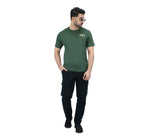 Men's Cotton Jersey Crewneck Short Sleeve Slim Fit Wws Print Tee S - Shop Giordano