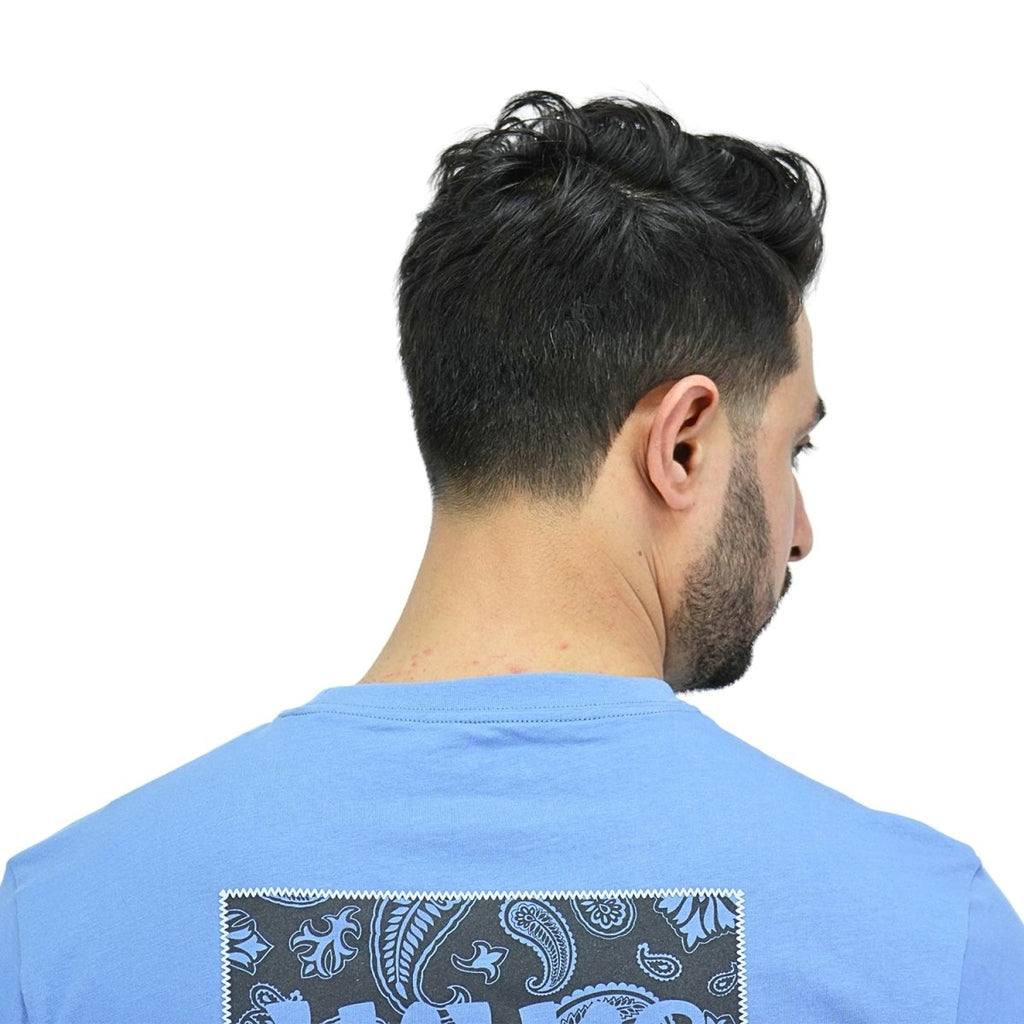 Giordano Men's Cotton Jersey Crewneck Short Sleeve Slim Fit Wws Print Tee - Premium Print Tee