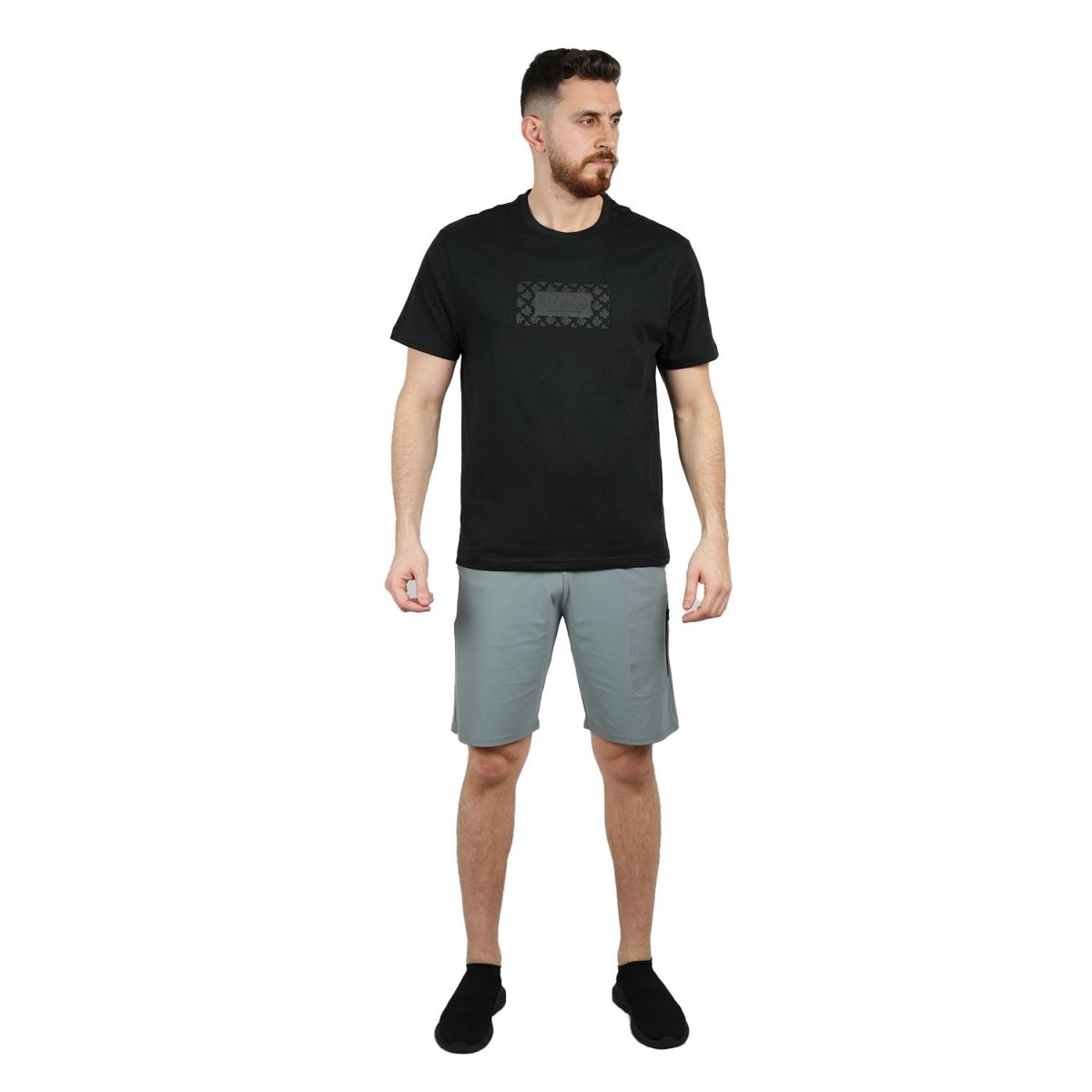 Giordano Men's Cotton Jersey Crewneck Short Sleeve Slim Fit Wws Print Tee - Premium Print Tee