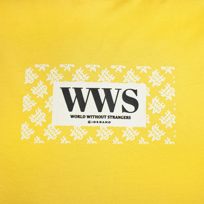 Men's Cotton Jersey Crewneck Short Sleeve Slim Fit Wws Print Tee - Giordano