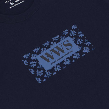 Men's Cotton Jersey Crewneck Short Sleeve Slim Fit Wws Print Tee - Giordano