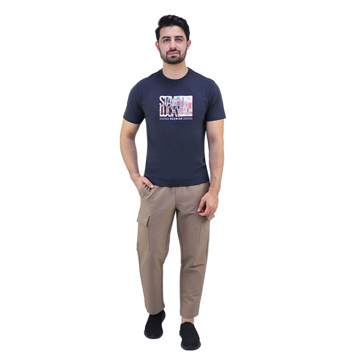 Men's Cotton Jersey Print Tee (Ai Tee) - Giordano