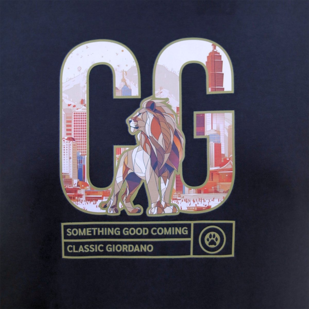 Men's Cotton Jersey Print Tee (Ai Tee) S - Shop Giordano
