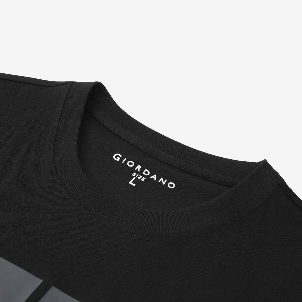 Men's Cotton Jersey Print Tee S - Shop Giordano