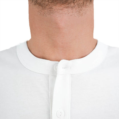 Men's Cotton Jersey Slim Fit Henley Tee - Giordano