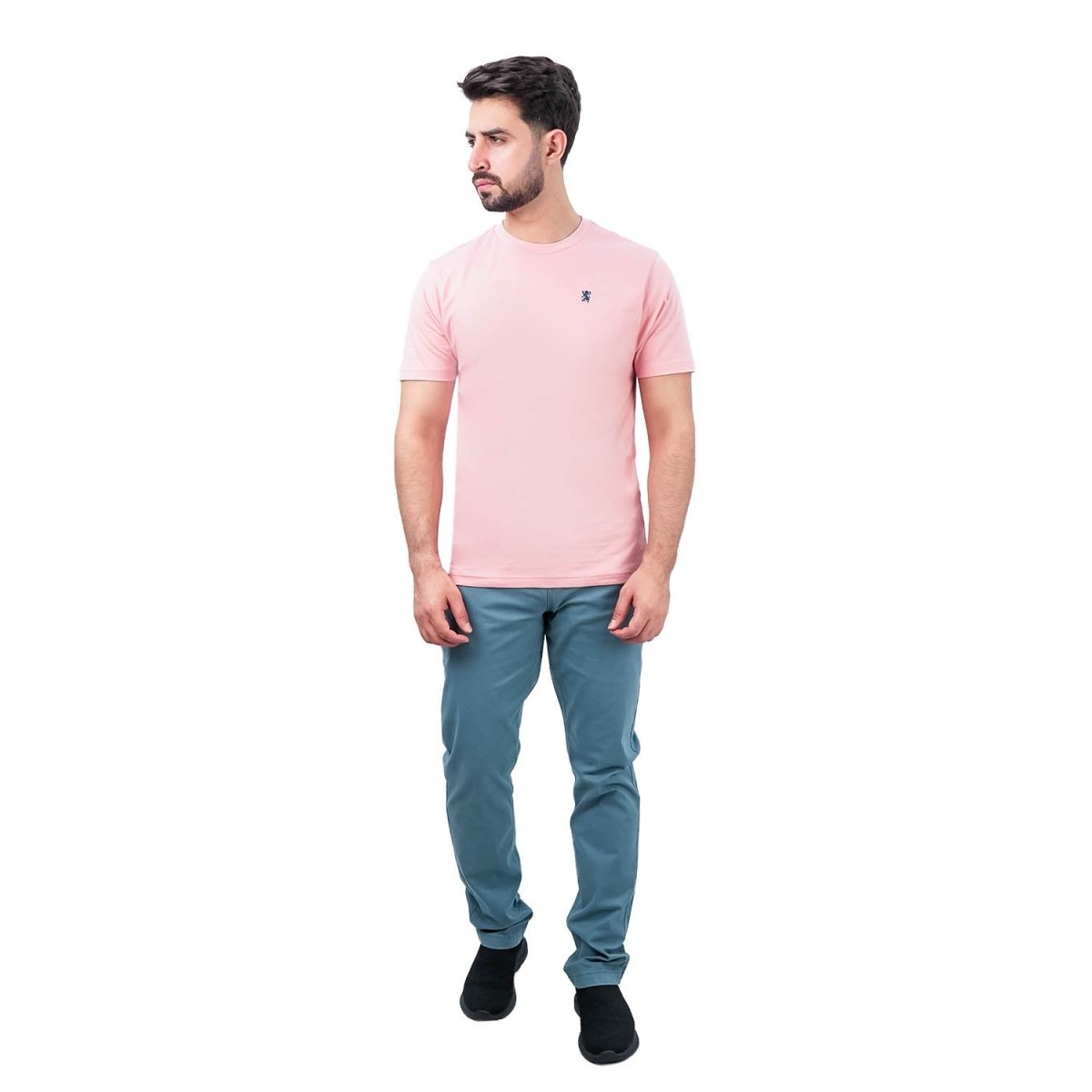 Giordano Men's Cotton Jersey Slim Fit Short Sleeve Tee - Premium Tee