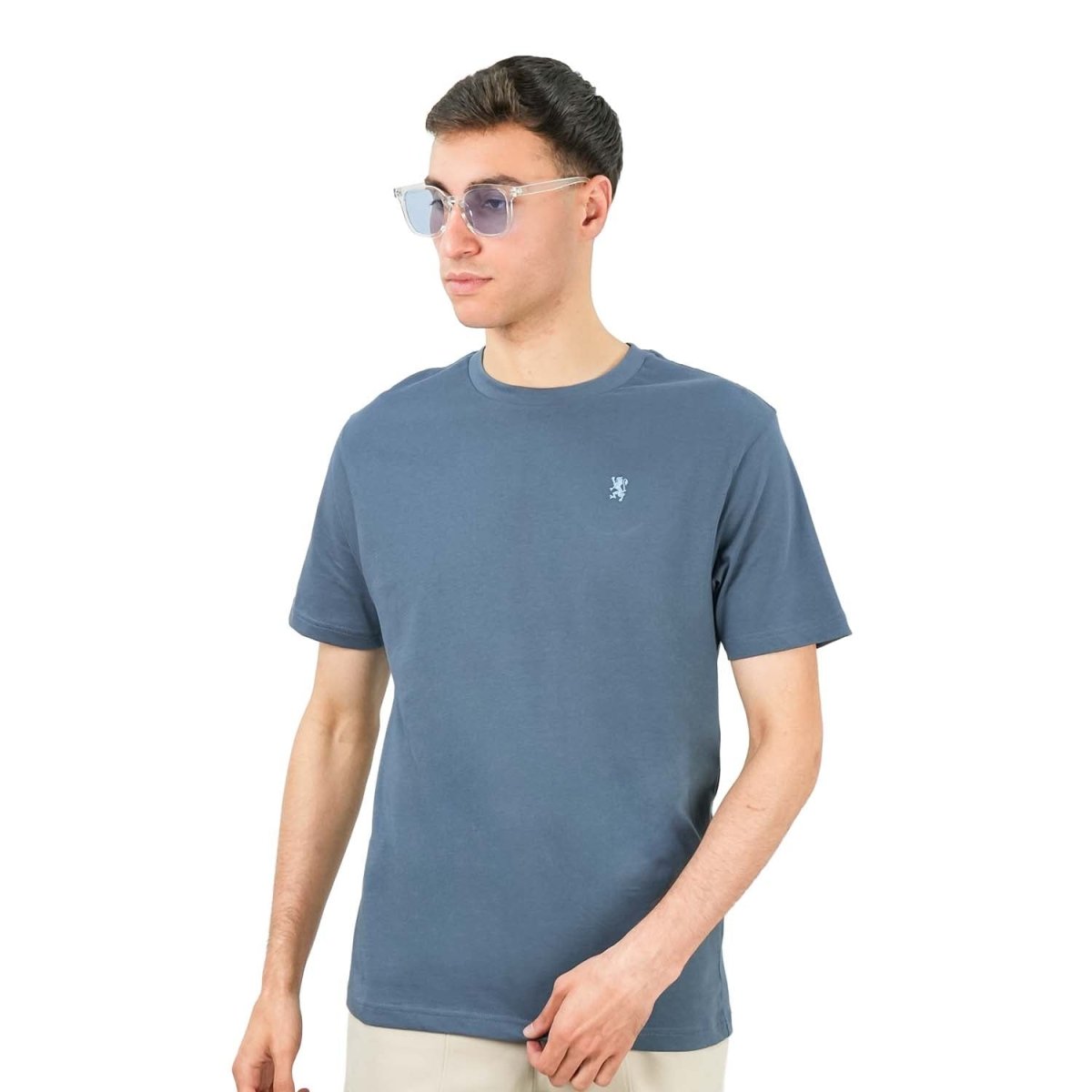 Giordano Men's Cotton Jersey Slim Fit Short Sleeve Tee - Premium Tee