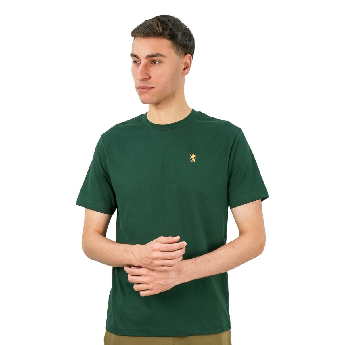 Giordano Men's Cotton Jersey Slim Fit Short Sleeve Tee - Premium Tee