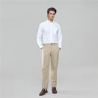 Men’S Cotton Long - Sleeve Wrinkle - Free Shirt S - Shop Giordano