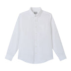 Men’S Cotton Long - Sleeve Wrinkle - Free Shirt S - Shop Giordano