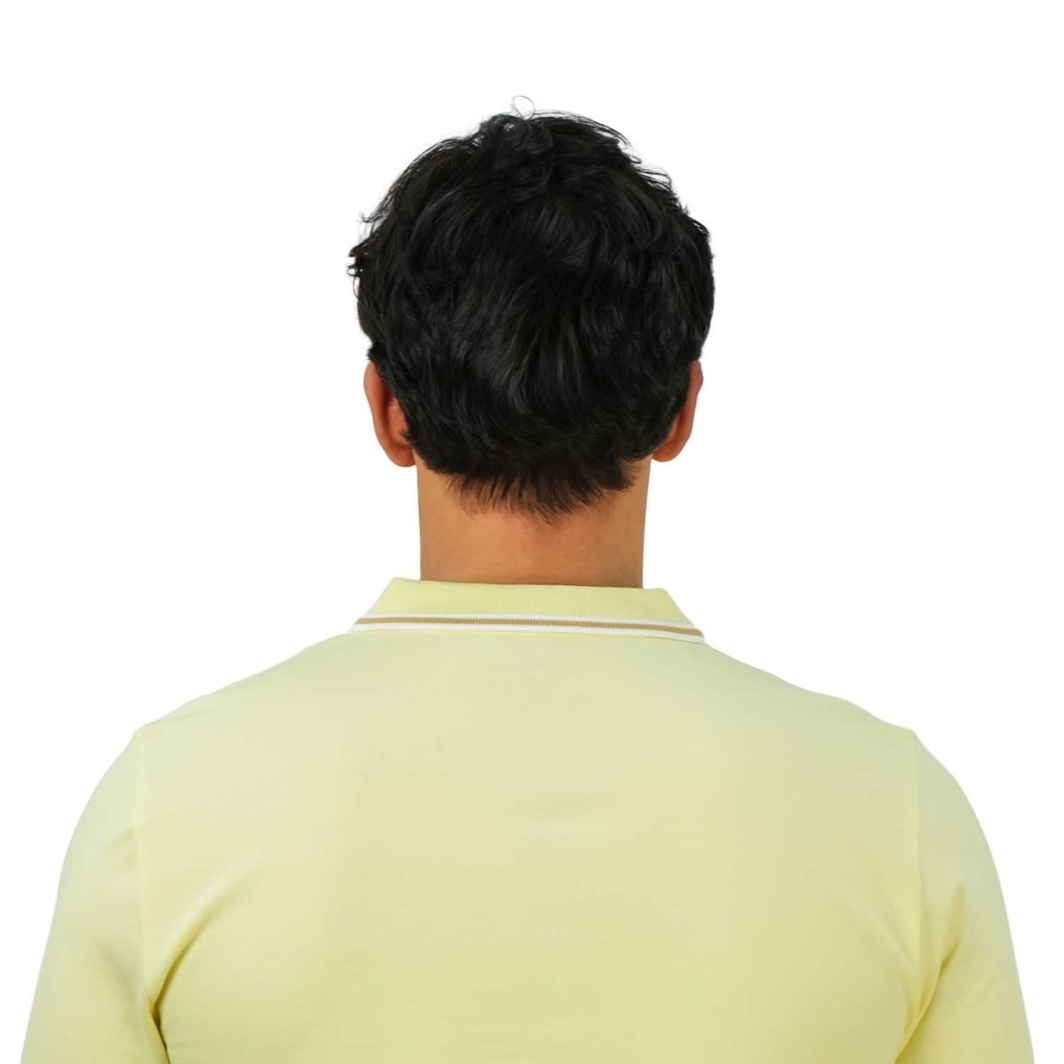 Men's Cotton Lycra Pique Polo - Slim Fit, Eagle Embroidery S - Shop Giordano