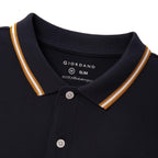 Men's Cotton Lycra Pique Polo - Slim Fit, Eagle Embroidery S - Shop Giordano