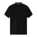 Men's Cotton Lycra Pique Polo - Slim Fit, Eagle Embroidery S - Shop Giordano