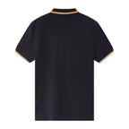 Men's Cotton Lycra Pique Polo - Slim Fit, Eagle Embroidery S - Shop Giordano