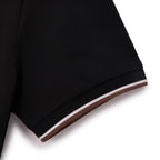 Men's Cotton Lycra Pique Polo - Slim Fit, Eagle Embroidery S - Shop Giordano