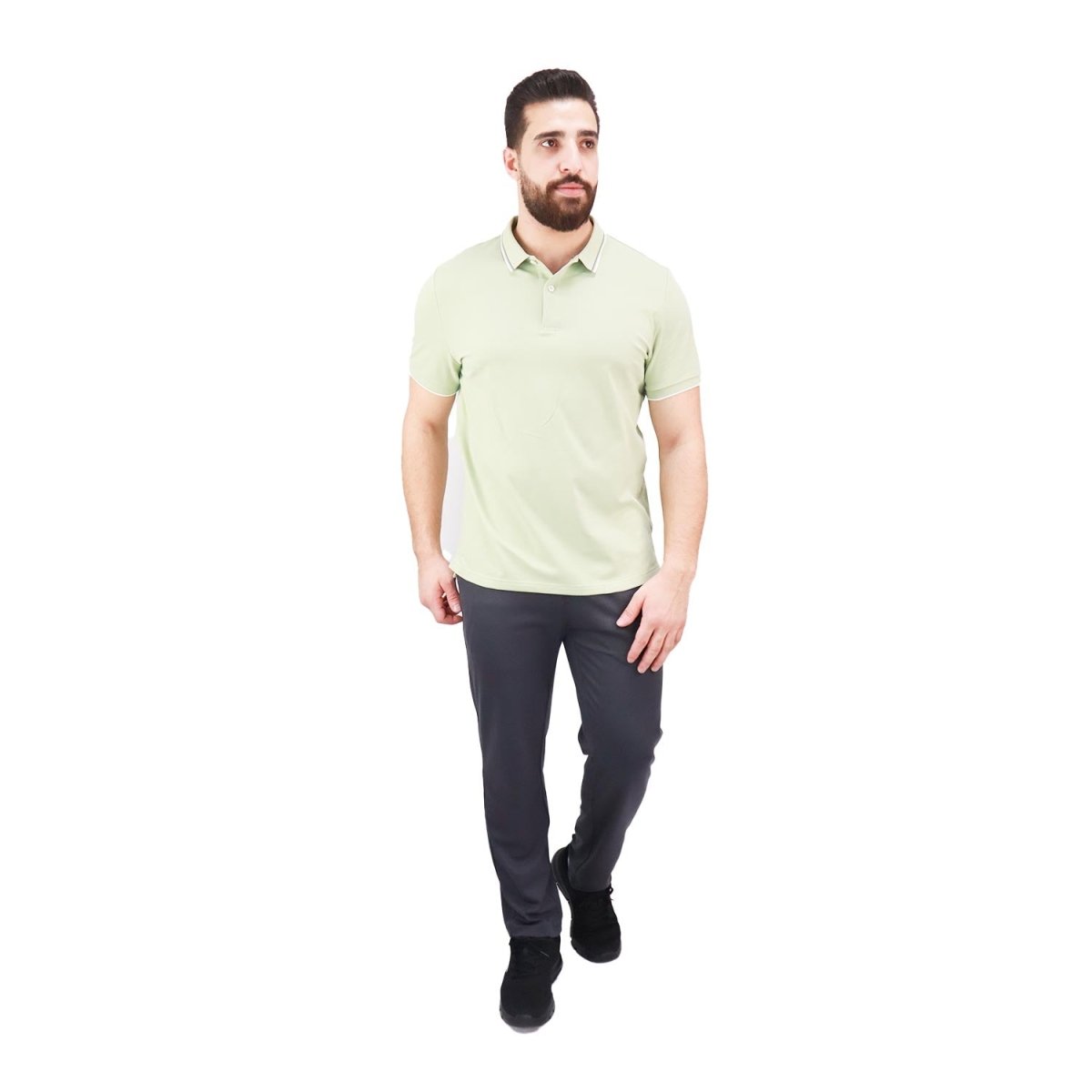 Giordano Men's Cotton Lycra Pique Slim Fit Polo - Premium Polo
