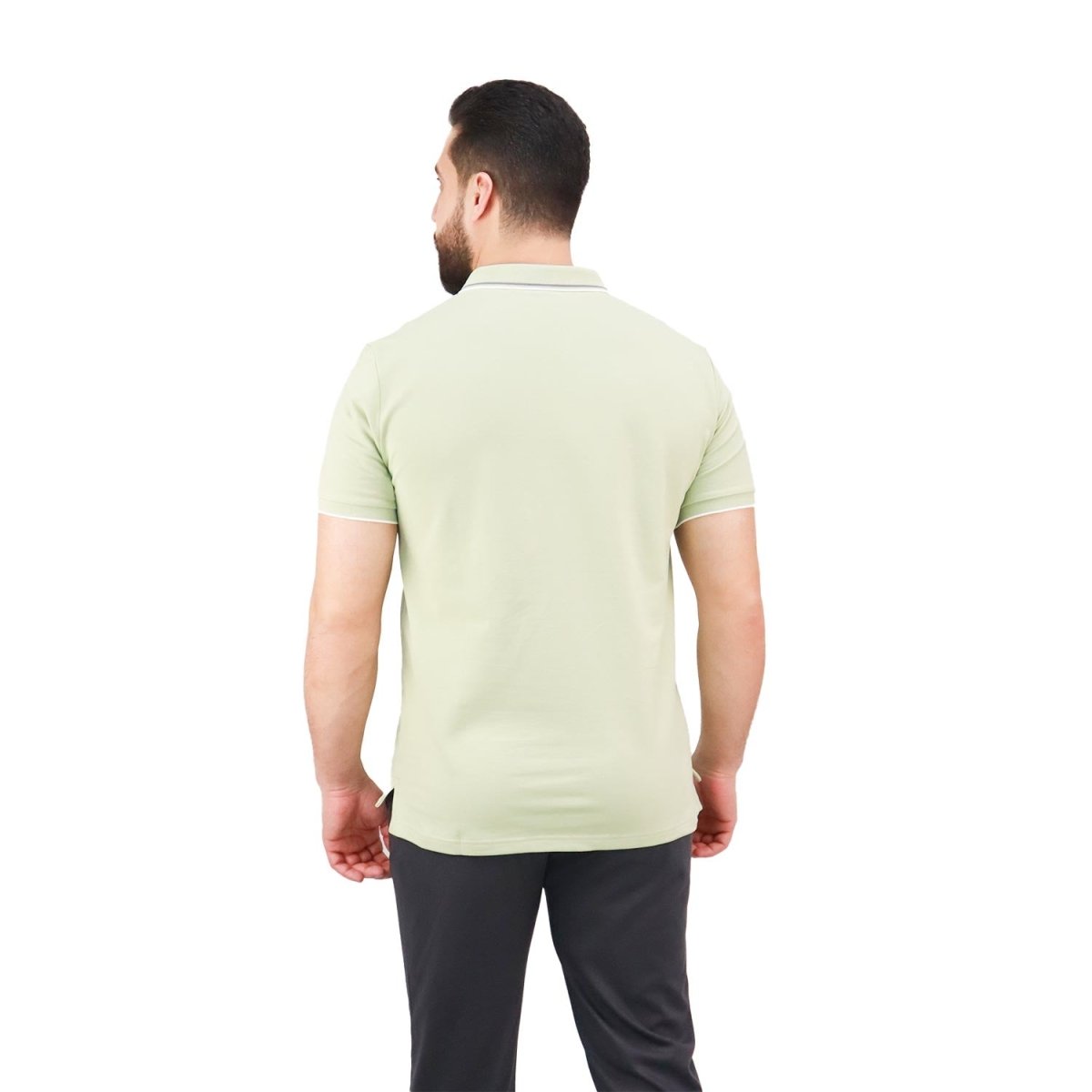 Giordano Men's Cotton Lycra Pique Slim Fit Polo - Premium Polo