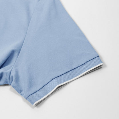 Men's Cotton Lycra Pique Slim Fit Polo - Giordano