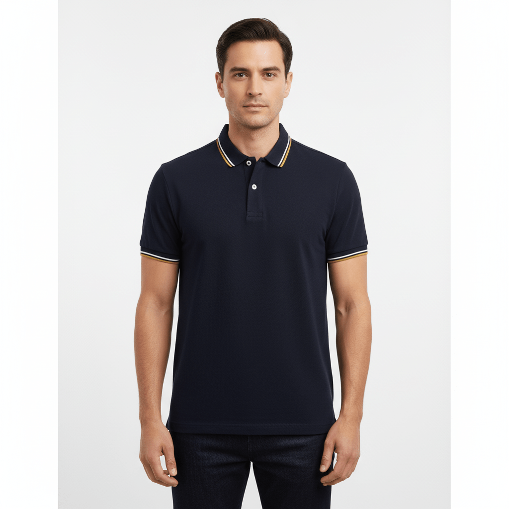 Men's Cotton Lycra Pique Slim Fit Polo S - Shop Giordano