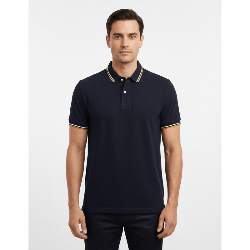 Men's Cotton Lycra Pique Slim Fit Polo S - Shop Giordano