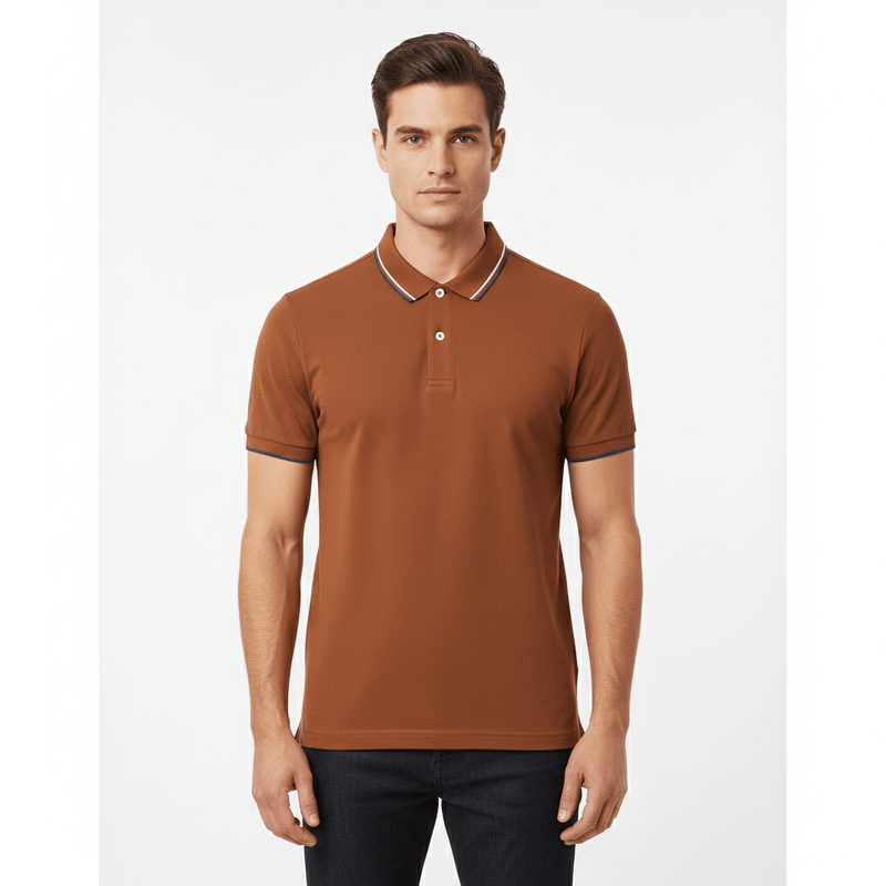 Men's Cotton Lycra Pique Slim Fit Polo S - Shop Giordano