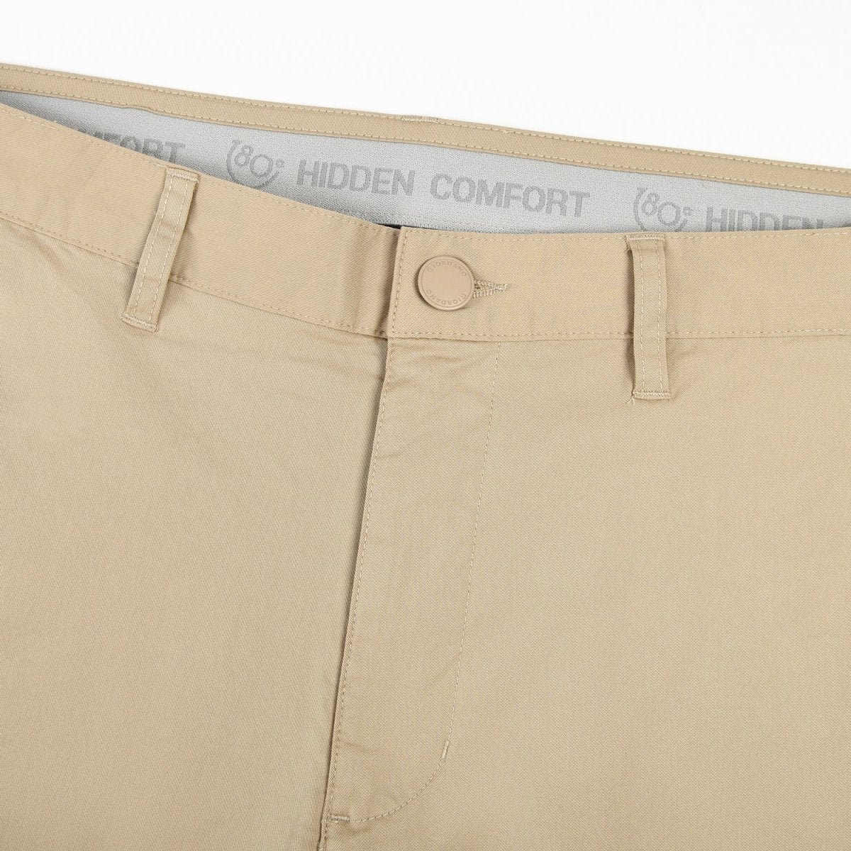 Men's Cotton Nylon Spandex Twill Low Rise Slim Fit Shorts - Giordano