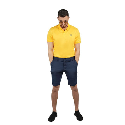 Men's Cotton Nylon Spandex Twill Low Rise Slim Fit Shorts - Giordano