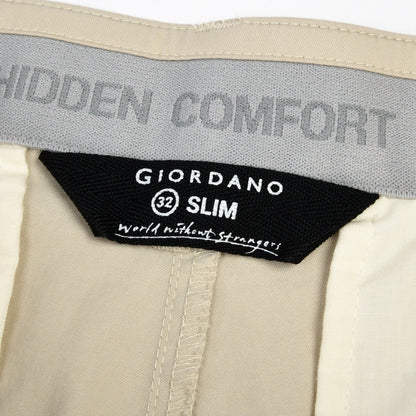Men's Cotton Nylon Spandex Twill Low Rise Slim Fit Shorts - Giordano