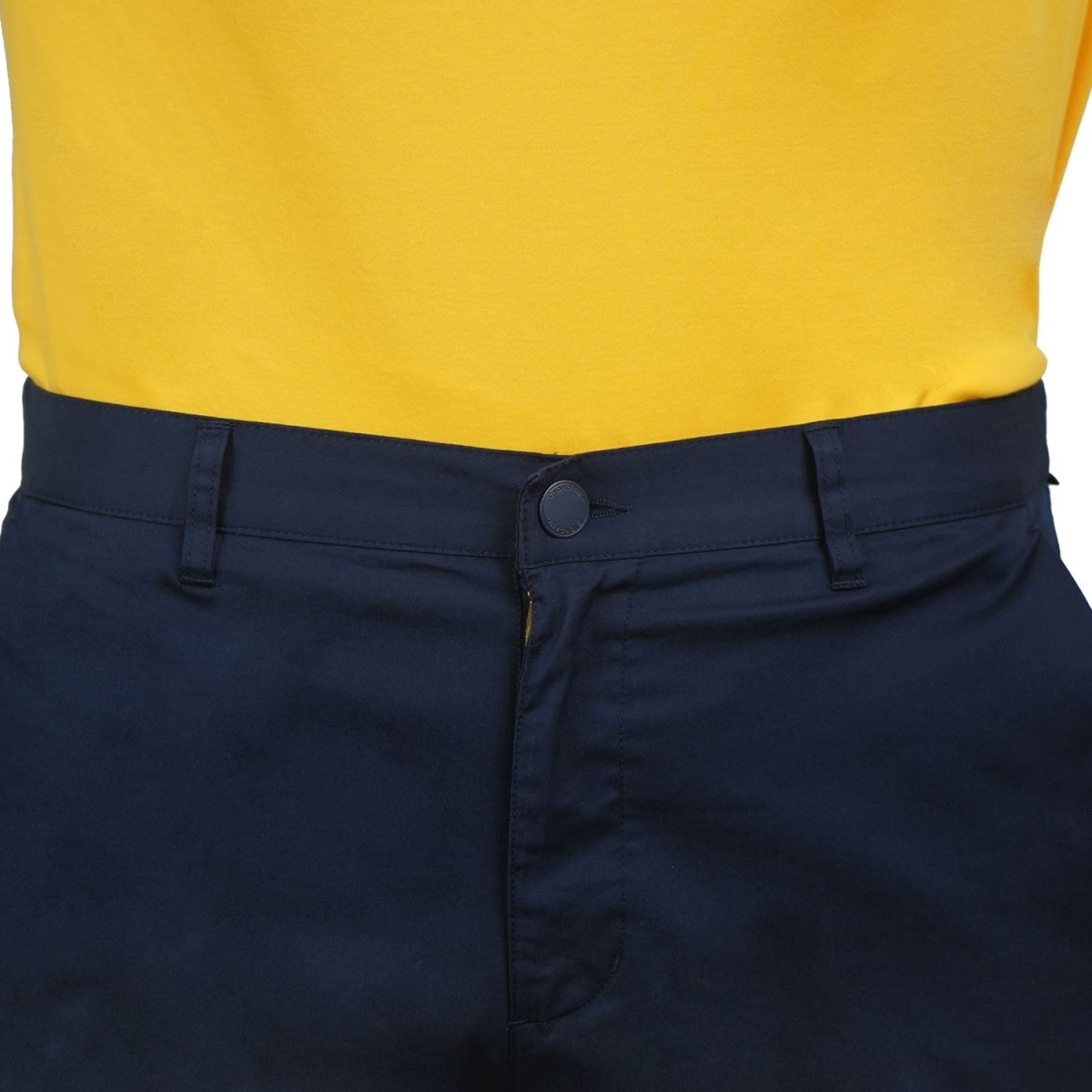 Men's Cotton Nylon Spandex Twill Low Rise Slim Fit Shorts - Giordano