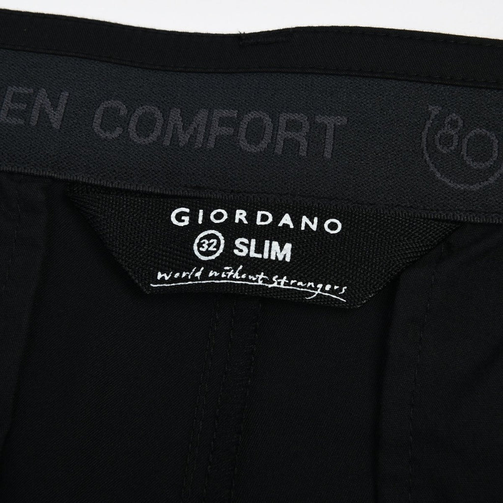 Men's Cotton Nylon Spandex Twill Low Rise Slim Fit Shorts 30 - Shop Giordano