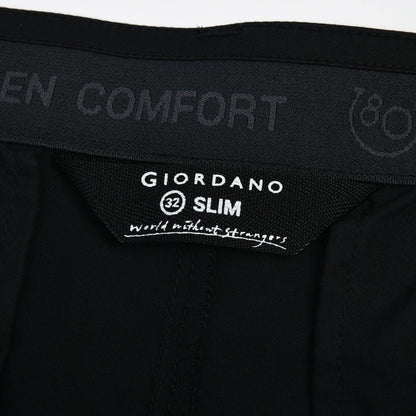 Men's Cotton Nylon Spandex Twill Low Rise Slim Fit Shorts - Giordano