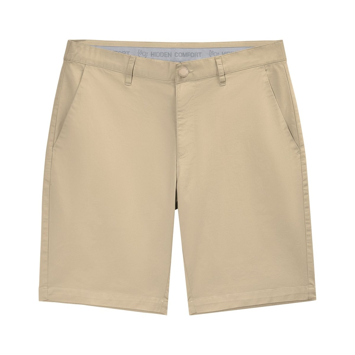 Men's Cotton Nylon Spandex Twill Low Rise Slim Fit Shorts - Giordano