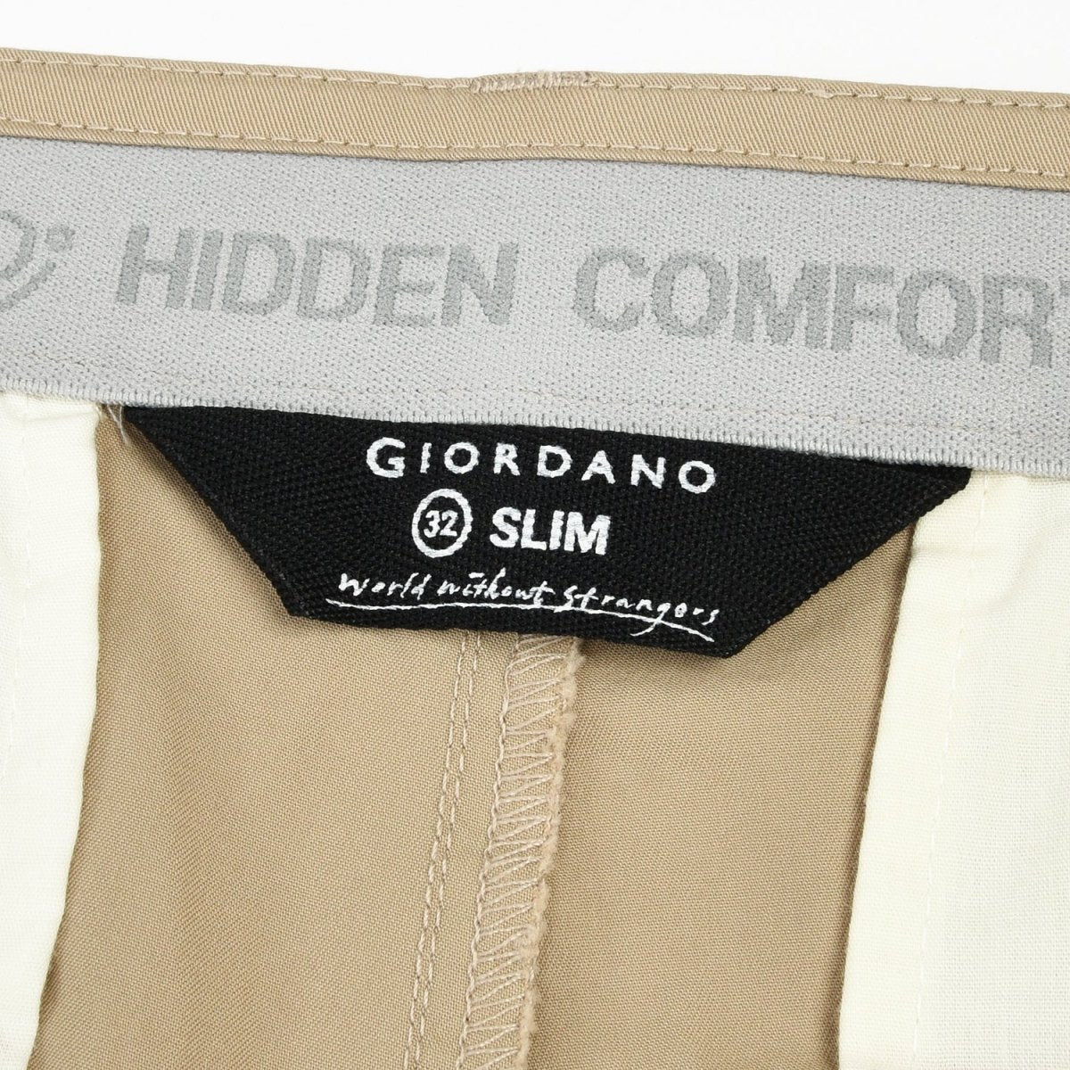 Men's Cotton Nylon Spandex Twill Low Rise Slim Fit Shorts - Giordano