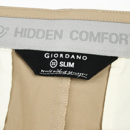 Men's Cotton Nylon Spandex Twill Low Rise Slim Fit Shorts - Giordano