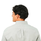 Giordano Men's Cotton Oxford Full Opening Long Sleeve Slim Fit Shirt - Premium Shirts