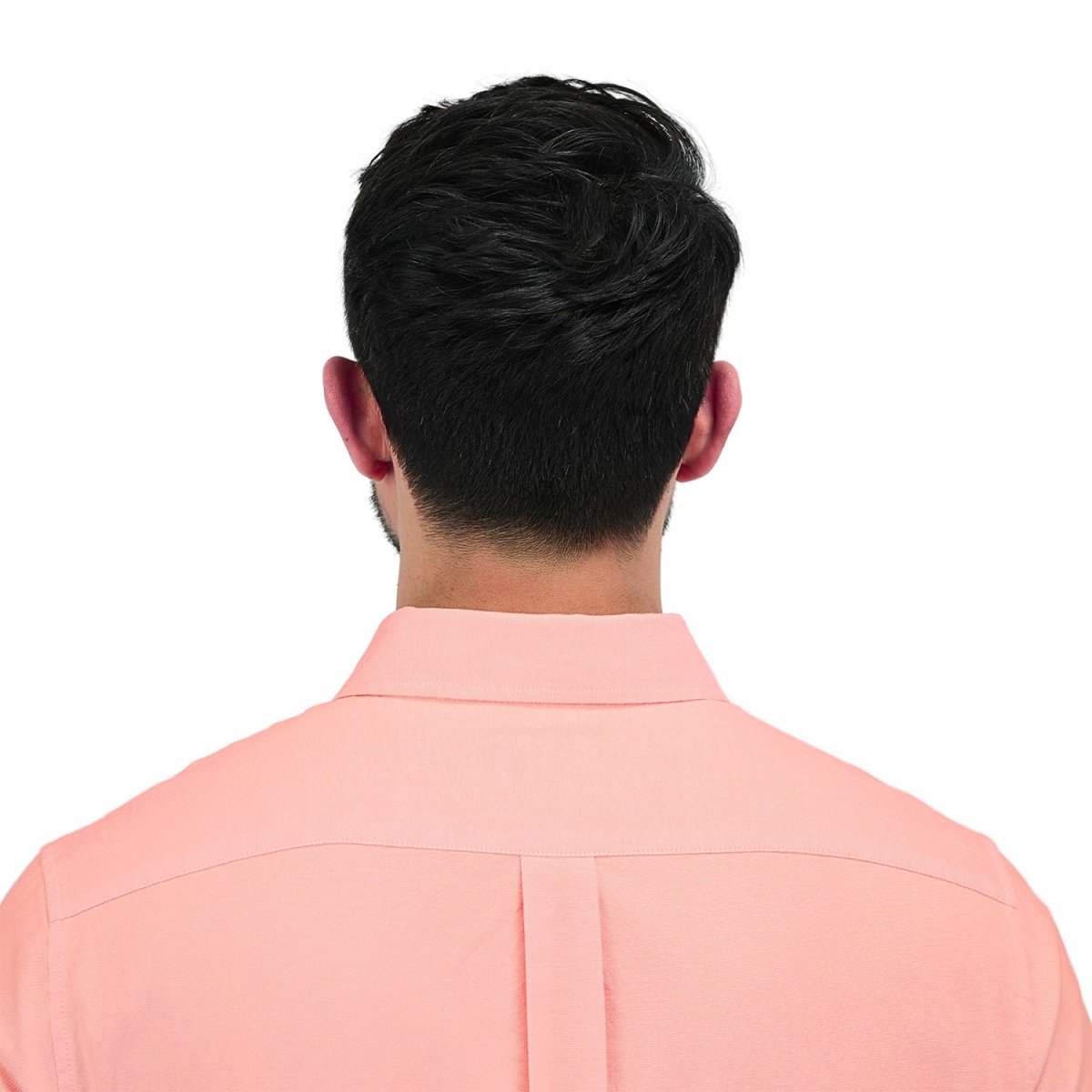 Men's Cotton Oxford Full Opening Long Sleeve Slim Fit Shirt S - Shop Giordano