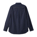 Giordano Men's Cotton Oxford Full Opening Long Sleeve Slim Fit Shirt - Premium Shirts