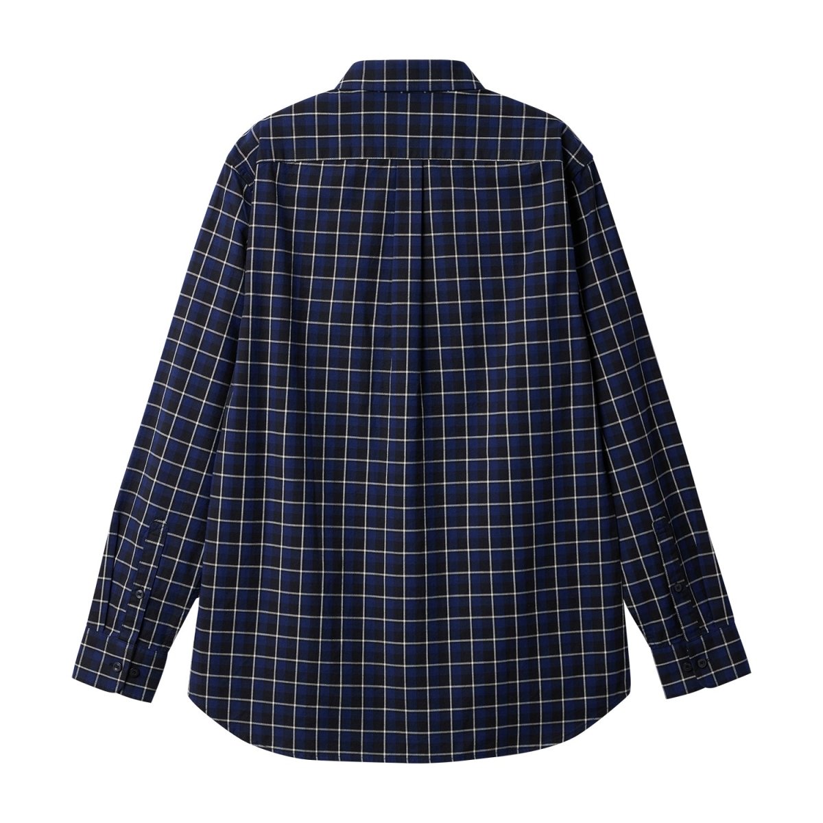 Giordano Men's Cotton Oxford Full Opening Long Sleeve Slim Fit Shirt - Premium Shirts