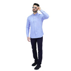 Giordano Men's Cotton Oxford Full Opening Long Sleeve Slim Fit Shirt - Premium Shirts