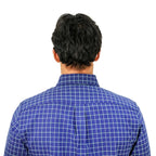 Men's Cotton Oxford Full Opening Long Sleeve Slim Fit Shirt S - Shop Giordano