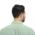 Giordano Men's Cotton Oxford Full Opening Long Sleeve Slim Fit Shirt - Premium Shirts