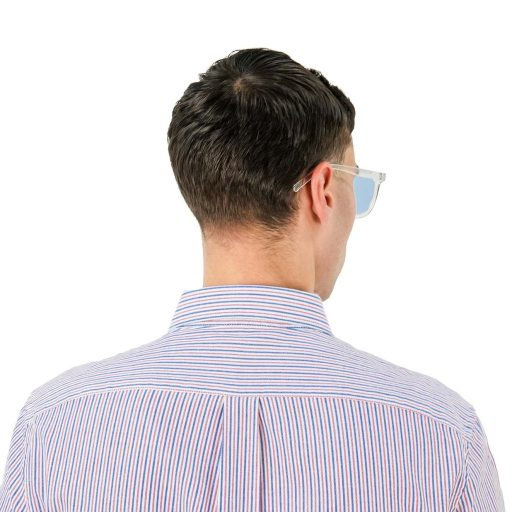 Men's Cotton Oxford Full Opening Long Sleeve Slim Fit Shirt S - Shop Giordano