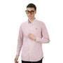 Men's Cotton Oxford Shirt - Small Lion Embroidery, Slim Fit, Full Button S - Shop Giordano