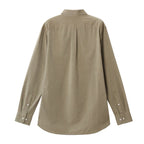 Men's Cotton Oxford Shirt - Small Lion Embroidery, Slim Fit, Full Button S - Shop Giordano