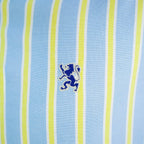 Men's Cotton Oxford Shirt - Small Lion Embroidery, Slim Fit, Full Button S - Shop Giordano