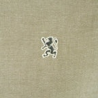 Men's Cotton Oxford Shirt - Small Lion Embroidery, Slim Fit, Full Button S - Shop Giordano
