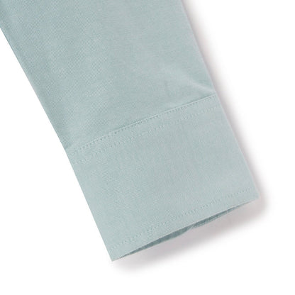 Men's Cotton Oxford Shirt - Small Lion Embroidery, Slim Fit, Full Button - Giordano